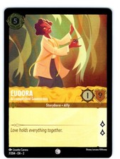 Lorcana Eudora Accomplished Seamstress 7/204 Cold Foil Rise of the Floodborn