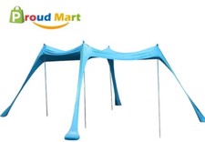 BOTINDO Family Beach Tent Canopy Sun Shade with Portable Carry Bag