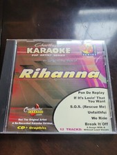 CHARTBUSTER RIHANNA KARAOKE CDG HARD TO FIND