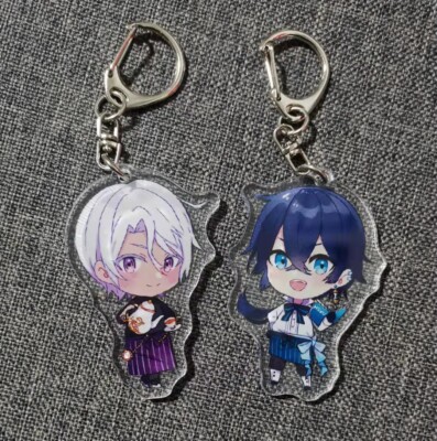 Vanitas no Carte The Case Study Of Vanitas Acrylic Keychain Keyring Cosplay 2PCS