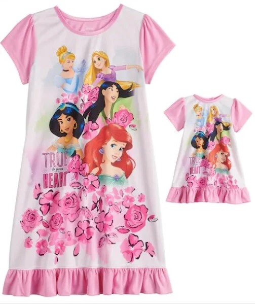 Disney princess sleep gowns new arrivals