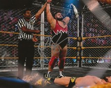 Bronson Reed WWE signed Wrestling 8x10 photo autographed NXT American Champion 5