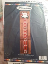 Herrschners Santa Claus Wall Hanging Christmas Santa Clause PLASTIC CANVAS KIT