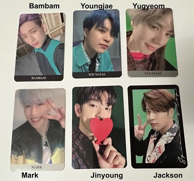 GOT7 Lullaby Photocards KPop Authentic Korean Idol Jackson Wang | eBay
