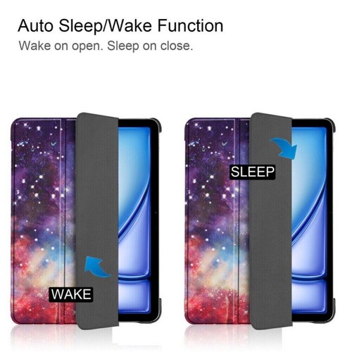 Magnetic Leather Case Stand Smart Sleep Cover For iPad (A16) 11th Gen 11" 2025 - Picture 83 of 169