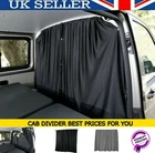 ⭐⭐⭐ PEUGEOT EXPERT BLACKOUT CAB DIVIDER KIT CURTAIN IN BLACK ⭐⭐⭐