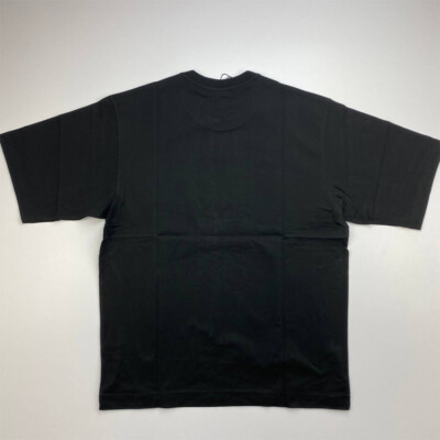 Dolce & Gabbana Men's Logo Oversize Short Sleeves T-Shirt - Black
