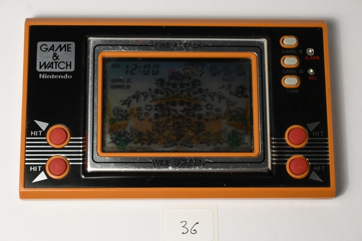 その他 Nintendo GAME & WATCH FIRE Game & Watch: Fire - GAMEPLAY - YouTube