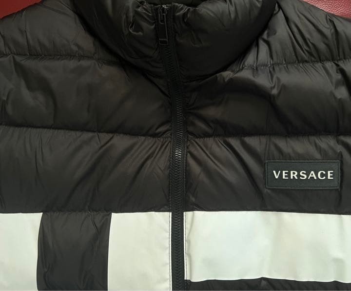 Versace Greca Puffer Down Jacket - image 8