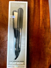 NEW in box Conair InfinitiPro Digital Tourmaline Ceramic Flat Hair Iron 1 1/4"