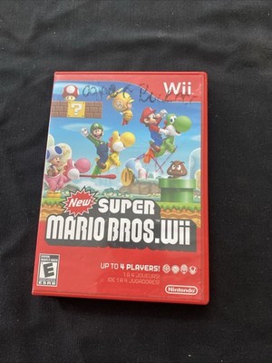 Nintendo New Super Mario Bros. Wii Complete Free Shipping