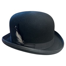 Bailey Of Hollywood Derby Hat  Size L Large BLACK Style 3816