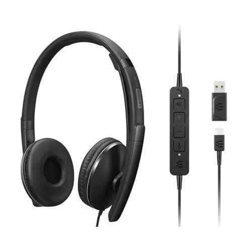 Cuffie Lenovo ANC Gen 2 Teams: USB-C/A e Protezione EPOS ActiveGard