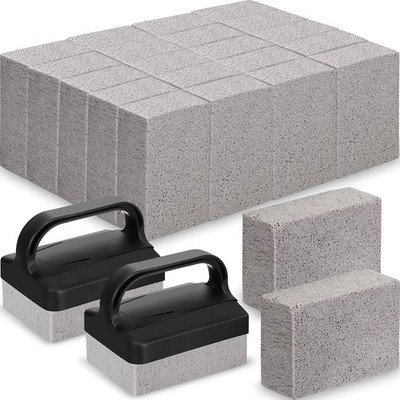 26 Pack Grill Griddle Cleaning Brick Block Pumice Stones Scrubbing Grill Cleanin