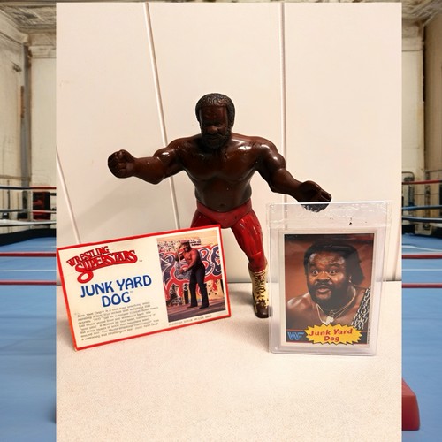 WWE WWF Junkyard Dog LJN Vintage Action Figure Wre...