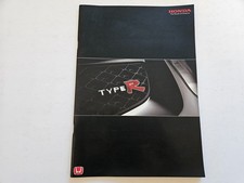 HONDA CIVIC ACCORD TYPE R 44 PAGES SALES BROCHURE 2001 2002