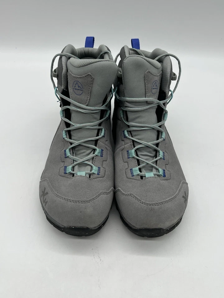 Botas de senderismo La Sportiva TX Hike Mid Leather GTX para mujer talla 10 de cuero gris. Foto 4 de 4