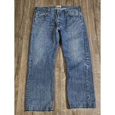 Vintage 90s Levis 501 XX Jeans Mens 36x28 36x32 Tag Straight Button Fly Y2K