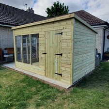 Bird Aviary Shiplap - Pressure Treated - T&G - Jons Sheds