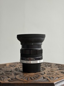Fujinon 55mm f/1.8 Standard Prime Lens | M42 | Fuji Photo Film Co. | with Hood