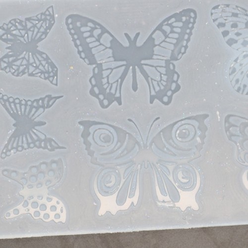Butterfly-Silicone Mold Pendant Resin Epoxy Mold for Casting Resin Earrings Mold - Picture 3 of 8