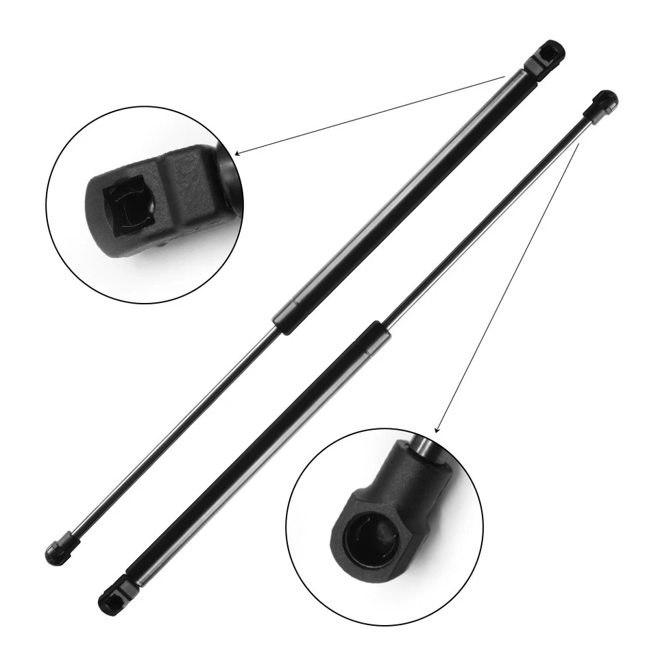 2Pcs Tailgate Support Gas Spring Struts For Peugeot 207 WA WC - Image 2 of 4