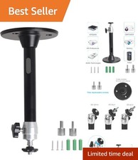 Easy Install Mini Projector Mount - Universal Ceiling Bracket for Home Theater