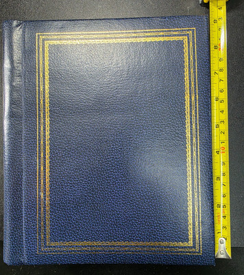 11-Pages 88-Pockets Dollar Bill Banknote Currency Paper Money Album 8''x9''