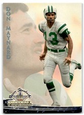 1994 Ted Williams Roger Staubach's NFL Don Maynard New York Jets #42