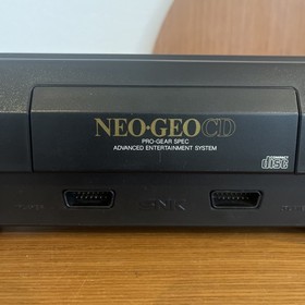 SNK NEO GEO CD Front Loader Type Console Early Model CD US Seller