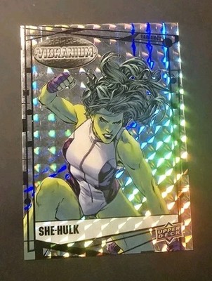  2015 UD Marvel Vibranium Radiance SHE-HULK #52 49/50 