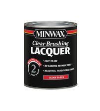 Minwax Clear Brushing Lacquer - Fast-drying polish for wood and paint