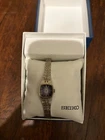 Vintage 1970s SEIKO Sunburst  Women’s Watch Manual Wind 17 Jewels, Works