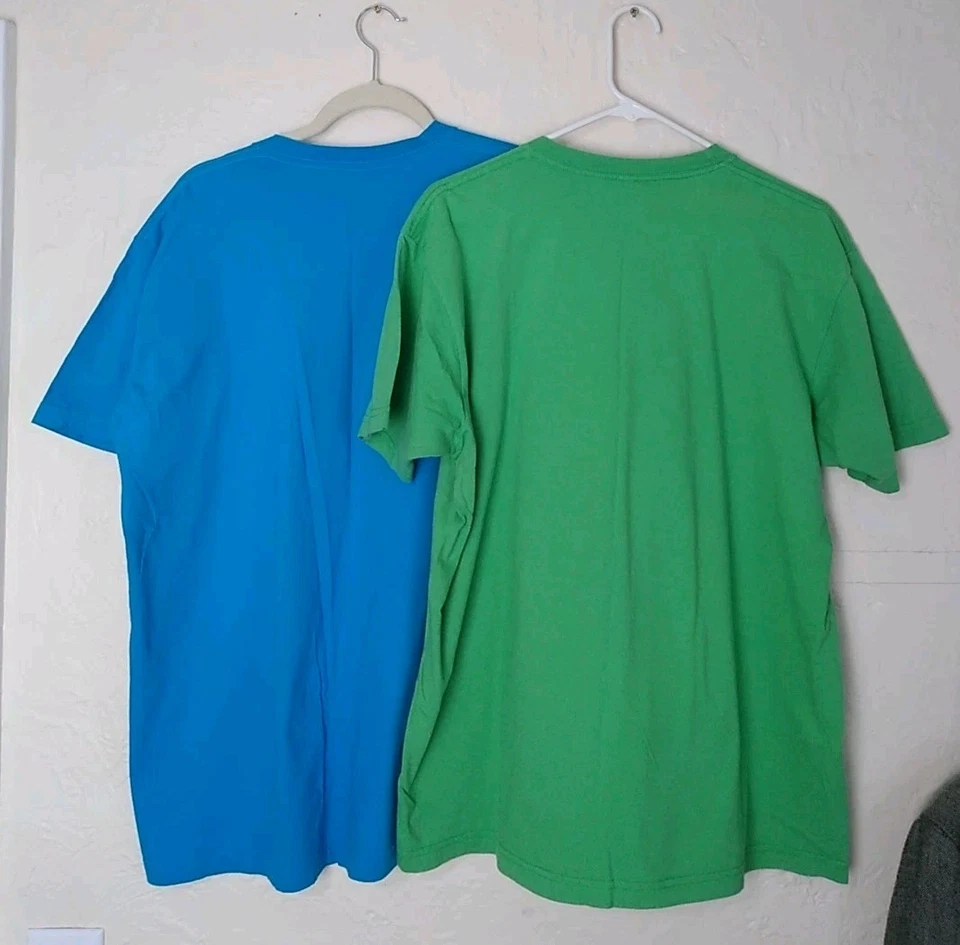 Lot of 2 LOST TV Show Dharma Initiative T-Shirts Sz XL American Apparel  - Image 2 of 4