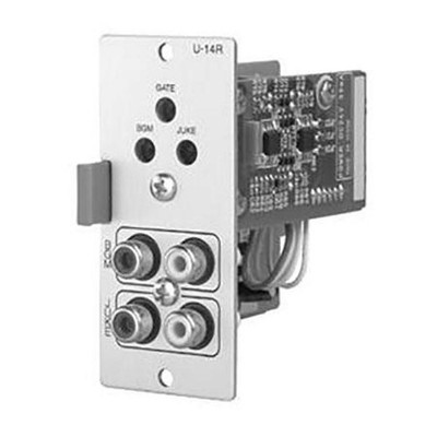 TOA Electronics Dual Input Priority with Automatic Gain Control and RCA Pin Jack