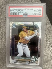 2025 Bowman Chrome Mega Box Shotaro Morii Prospect #BCP-170 PSA 10