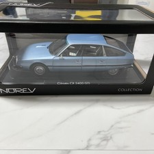 [Boxed] 1/18 Scale Citroen CX 2400 GTI Norev Diecast el Car Blue