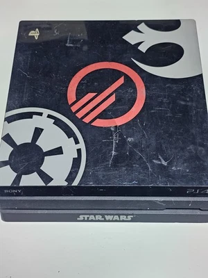 Console Playstation 4 Ps4 Pro 1to Edition Limitée Star HS Non Testé Pour Pièces - Photo 1/4