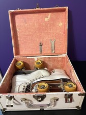 Vintage Woman's Roller Skates w/ Riedell boot, Chicago Custom plate  Olympian