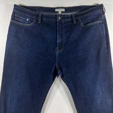 Lucky Brand 181 Relaxed Blue Denim Mens Jeans 44x32