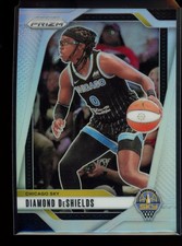 2024 Panini Prizm WNBA #8 Diamond DeShields Silver Prizms