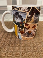 Lang and Wise Family of Felines Collectors Mug 1998