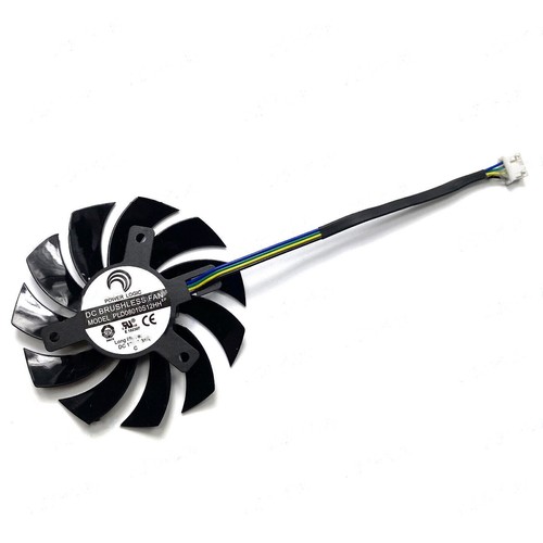 Graphics Cards Cooling Fan Cooler for XFX RX560 550 460 2GB/4GB Core Edition OC - Afbeelding 3 van 5