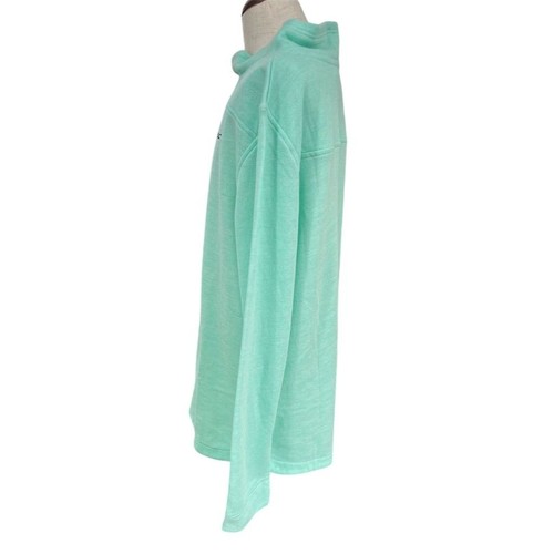 NEW Vineyard Vines Girls's Cowl Neck Pullover Shirt Green Size 14 Long Sleeve - Picture 5 of 13
