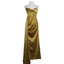 Boohoo, Abendkleid, Größe: 36, Grün, Elasthan/Polyester, Einfarbig, Satin #64x