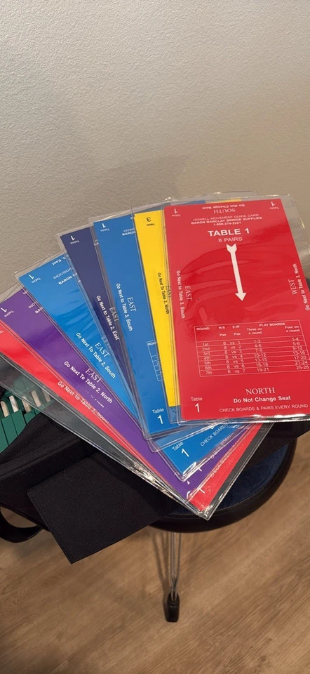 Kit de juego puente duplicado Baron Barclay para 16 jugadores Foto 4 de 4