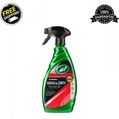 #ad #ad 2pack Turtle Wax Quick and Easy 1 Step Wax and Dry Spray Wax 26 oz Free Ship $20.99