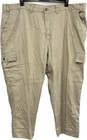 Mens Union Blues Beige Chino Trousers Waist 48" Leg 28" Regular Fit