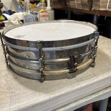 Ludwig 1920s 4x14 Professional Nickel on brass Snare Drum - Rare