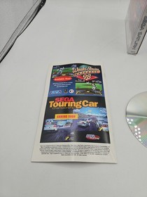 Manx TT SuperBike (Sega Saturn, 1997) COMPLETE CIB Reg Card Poster Tested MINTY